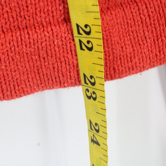 F. by Faconnable Sweater Women's Casual Pink Pullover V Neck Hooded Size M - Picture 8 of 8